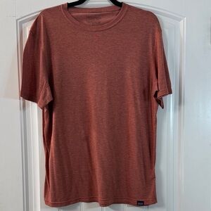 Patagonia Men's Short Sleeve Tee in Brick Red